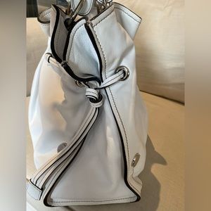 Coccinelle white leather purse - new